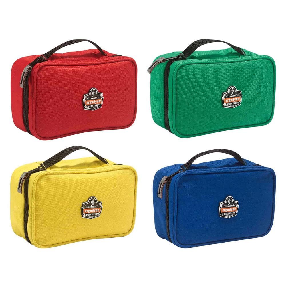 Arsenal 2-Compartment Small Parts Organizer, Assorted Colors (4-Pack)