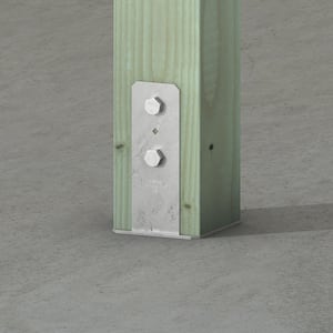 CB Hot-Dip Galvanized Column Base for 6x6 Nominal Lumber