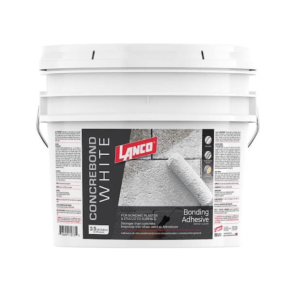 Lanco Concrebond 3.5 Gal. White Concrete Bonding Agent and Adhesive