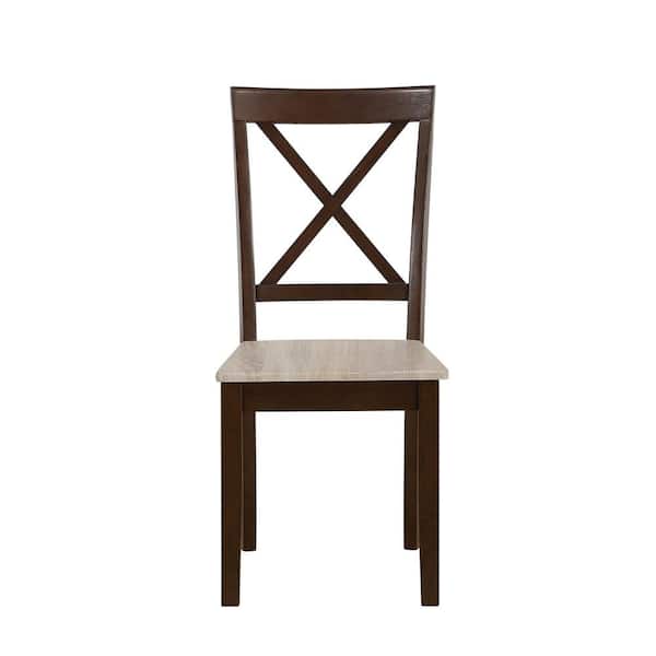 Dorel Living Sunnybrook Rustic 5 Piece Espresso Dining Set Fa7514 The Home Depot