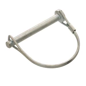 1/4 in. x 2 in. Zinc-Plated Round Head Wire Lock Pin