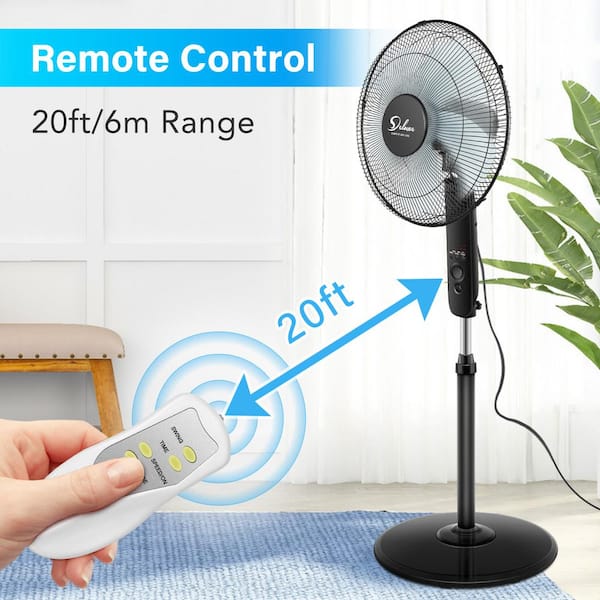  BLACK+DECKER 16 Inches Stand Fan with Remote : Tools