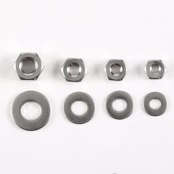 UNC Stainless Steel Kit Bolts Nuts Washers Spring Washer Refill Available 220pcs 