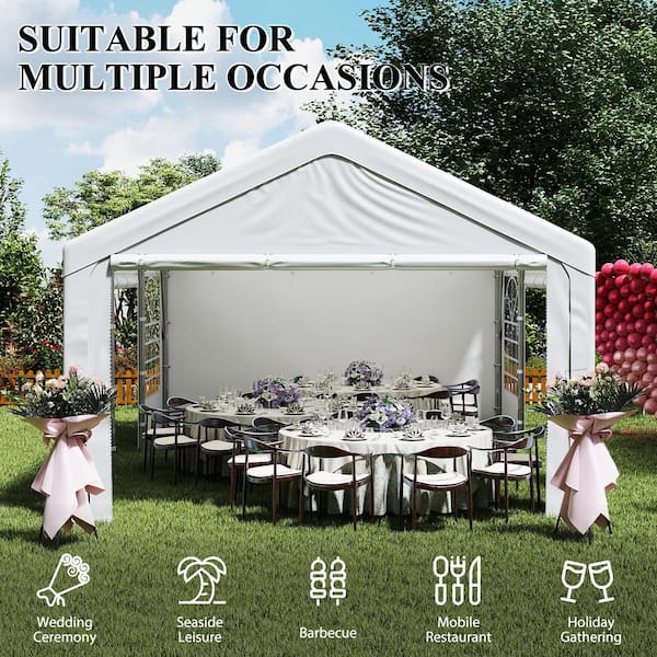 COVERONICS 13 ft. x 20 ft. Outdoor Party Tent with Removable