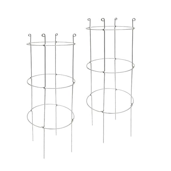 Glamos Wire Products Glamos Wire 42 in. Heavy-Duty Collapsible Tomato Cages (2-Pack)