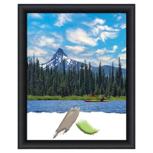Nero Black Wood Picture Frame Opening Size 22x28 in.