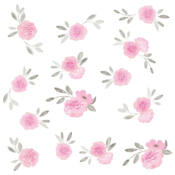 WallPops Pink May Flowers Wall Decal