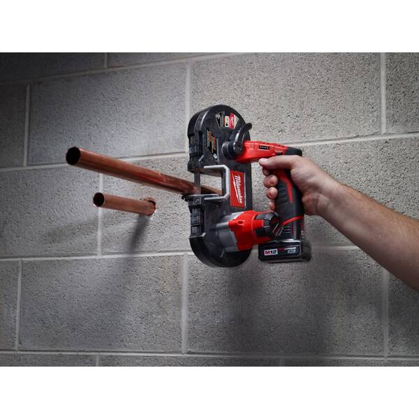 M12 12-Volt Lithium-Ion Cordless Sub-Compact Band Saw and Copper Tubing Cutter Combo Kit W/(1) 2.0Ah Battery and Charger M12 12-Volt Lithium-Ion Cordless Sub-Compact Band Saw and Copper Tubing Cutter Combo Kit W/(1) 2.0Ah Battery and Charger
