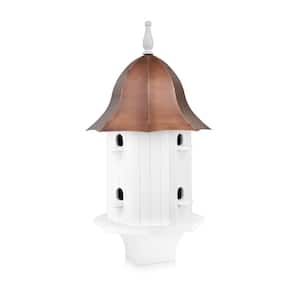 Dovecote Manor Bird House with Pure Copper Roof