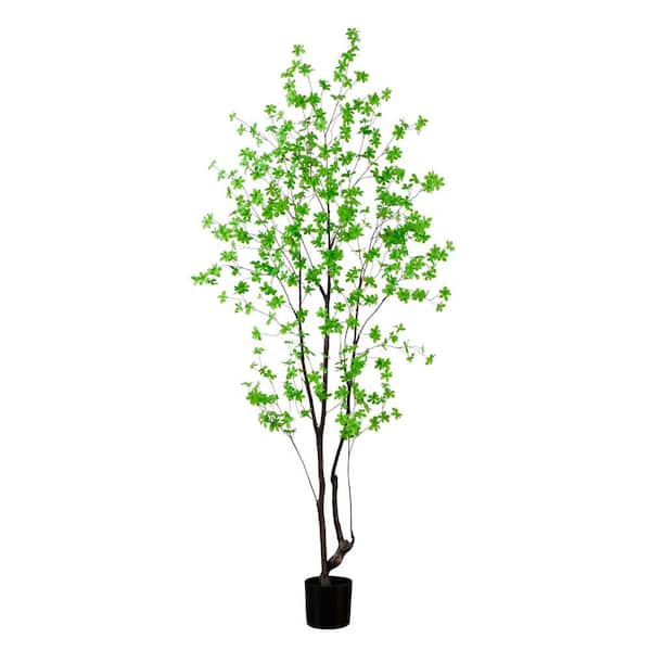 Nearly Natural 8 ft. Artificial Minimalist Amianthus Tree