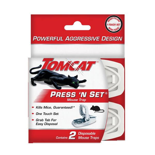 Tomcat Kill & Contain Mouse Trap, 2 Pack