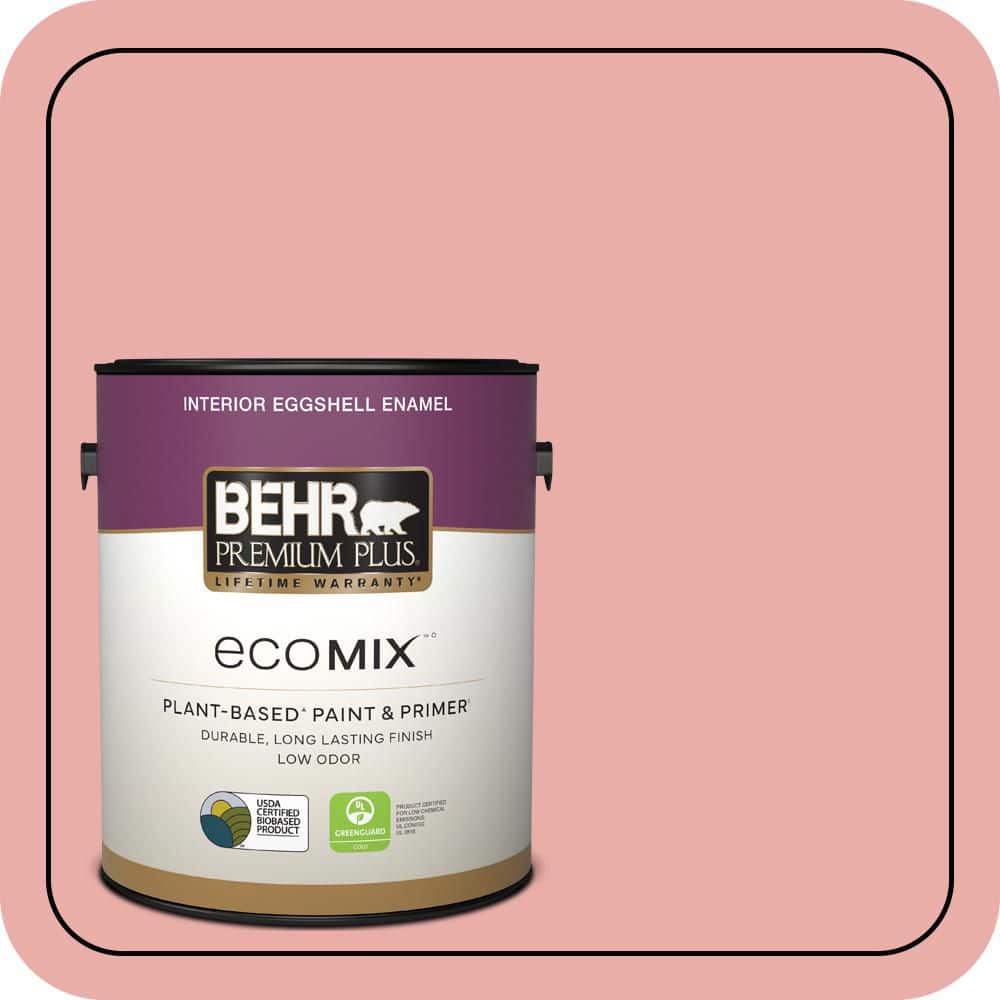 1 gal. #M160-3 Sweet Tart Eggshell Enamel EcoMix Plant-Based Interior Paint & Primer price history on PriceWatchPro