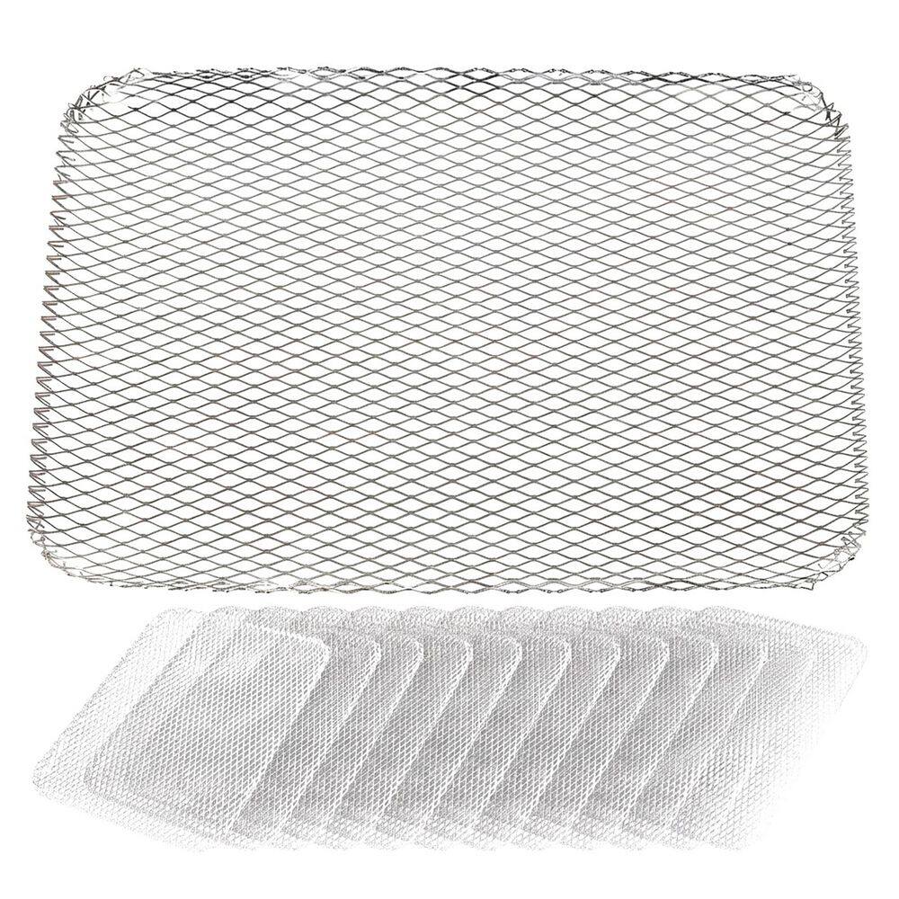 20-Piece Silver Aluminum Disposable Non-Stick Grill Topper Set for BBQ, Mesh Mats & Liners, Fits Most Grills price history on PriceWatchPro