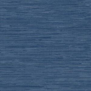 Avery Weave Navy Peel and Stick Wallpaper Sample