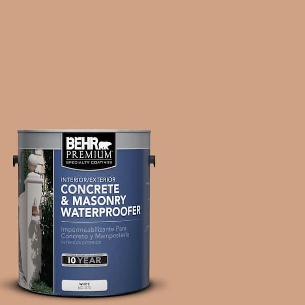 BEHR Premium 1 gal. #BW-52 Terra Sienna Concrete and Masonry Waterproofer