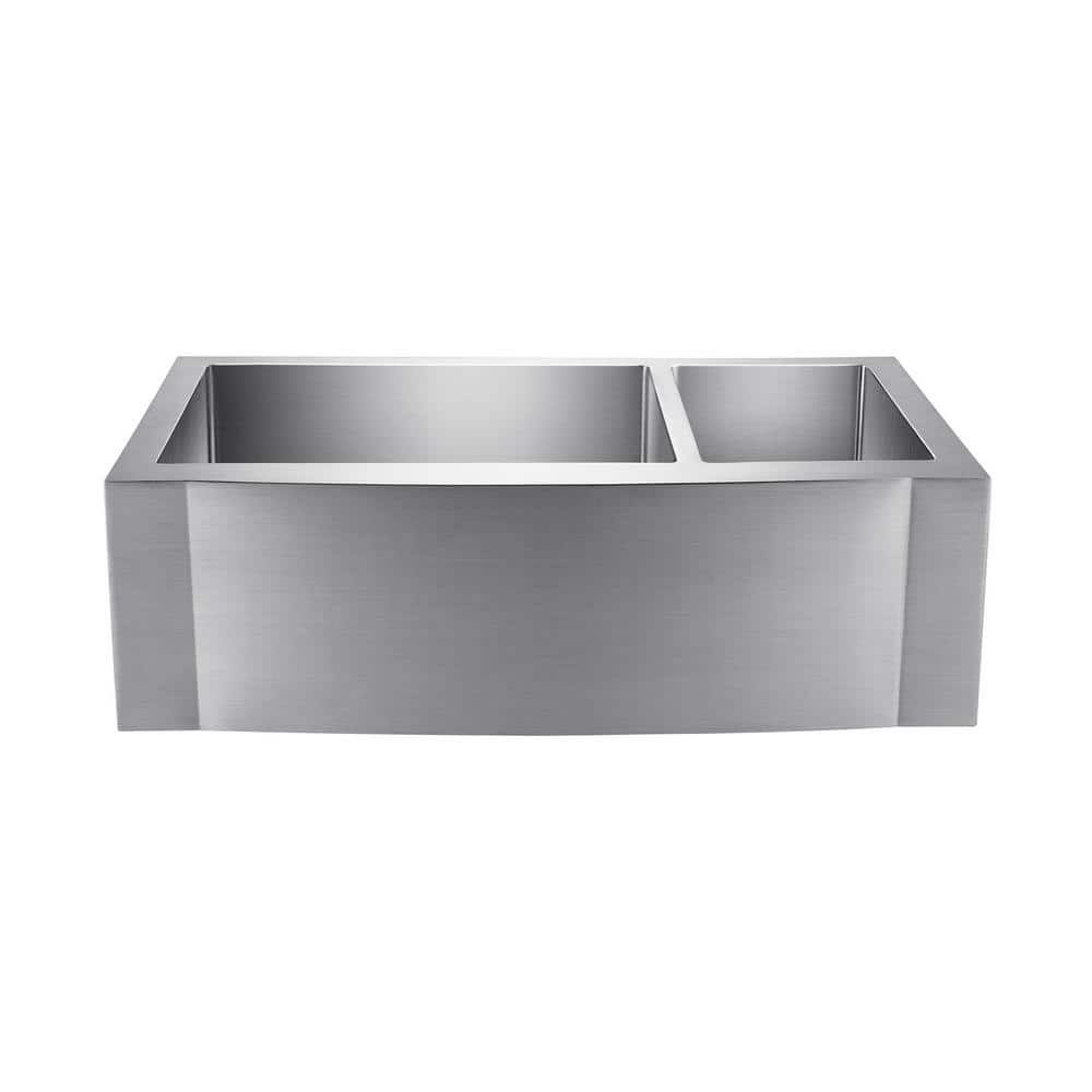 Barclay Products Cervantes Farmhouse Apron Front Stainless Steel