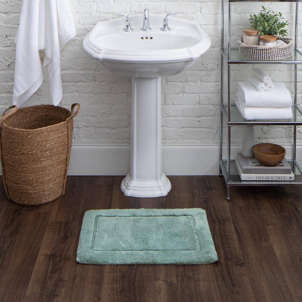 Glacier Luxe Cotton Spa Bath Rug 2'3" x 3'9"