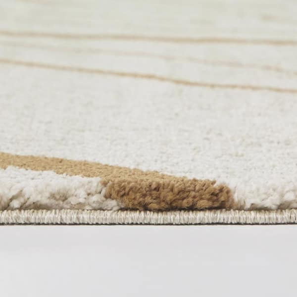 Aldous Rust/Cream 8 ft. x 10 ft. Area Rug