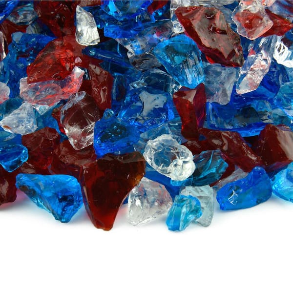 Fire Pit Essentials 10 lbs. Deep Sea Blue Fire Glass Beads for Indoor and  Outdoor Fire Pits or Fireplaces KA-ZTMX-Q01I - The Home Depot