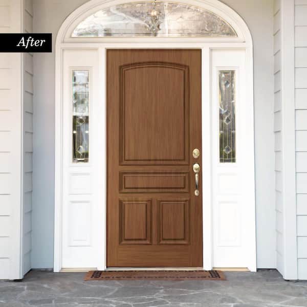 く様　bb ブラウンドット Reviews for Wood Look Paint 16 oz. English Oak Front Door Kit | Pg