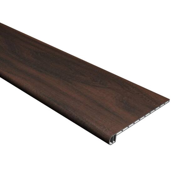 CALI Vinyl Pro with Mute Step Deep Sea Eucalyptus 1 in. T x 11-1/2 in. W x 48-3/8 in. L Vinyl Stair Tread