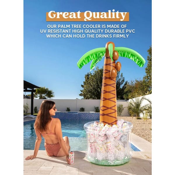 60 in. Inflatable Palm Tree Cooler
