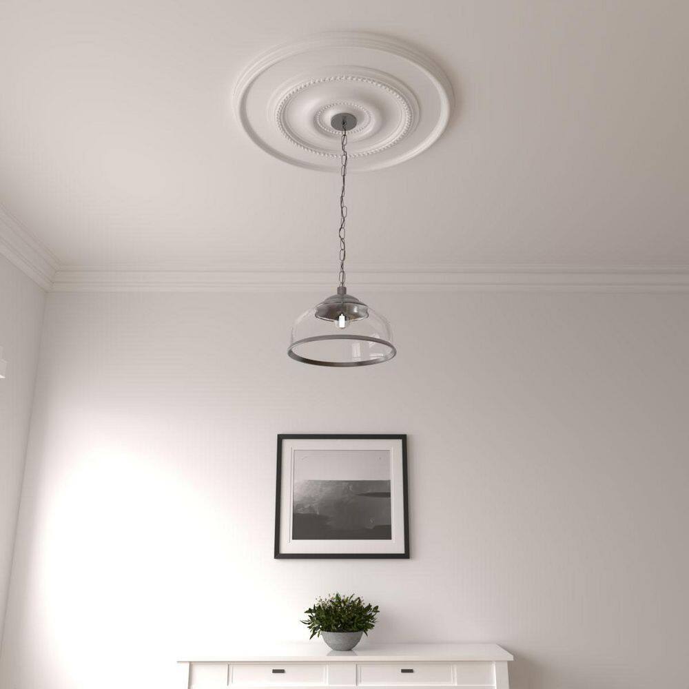 Primed White 30-Inch Urethane Ceiling Medallion