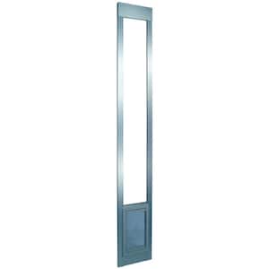 15 in. x 20 in. Extra Large Mill Pet and Dog Patio Door Insert for 77.6 in. to 80.4 in. Tall Aluminum Sliding Glass Door