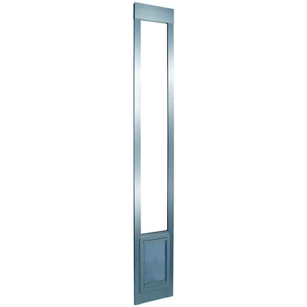 Ideal Pet Products 15 in. x 20 in. Super Large Mill Aluminum Pet Patio Door with 12 in. Rise-DISCONTINUED