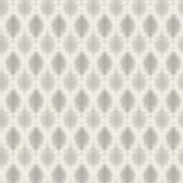 Chesapeake Mombi Grey Diamond Shibori Wallpaper