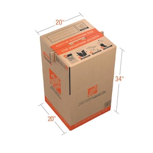 20 in. L x 20 in. W x 34 in. D Wardrobe Moving Box (60-Pack)