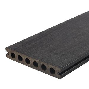 UltraShield Natural Voyager 1 in. x 6 in. x 8 ft. Hawaiian Charcoal Hollow Composite Decking Board