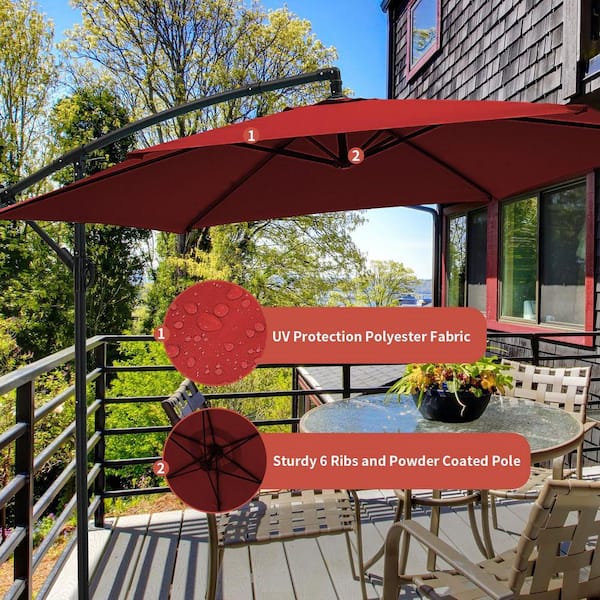 flexx market patio umbrellas 9' Octagon Flex Umbrella SimplyShade 10 x 8.5 Fenix's Best Flashlights of SIZE:M col-trend-summer-escape