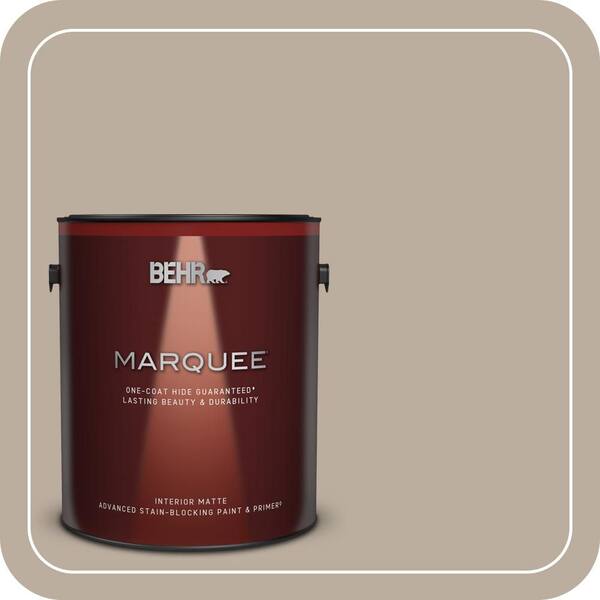 BEHR MARQUEE 1 gal. Home Decorators Collection #HDC-NT-20G Montauk Sands Matte Interior Paint & Primer