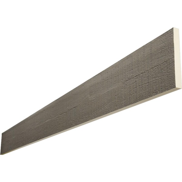 Endurathane 1 in. H x 4 in. W x 6 ft. L Rough Cedar Harvest Oak Faux Wood Beam Plank