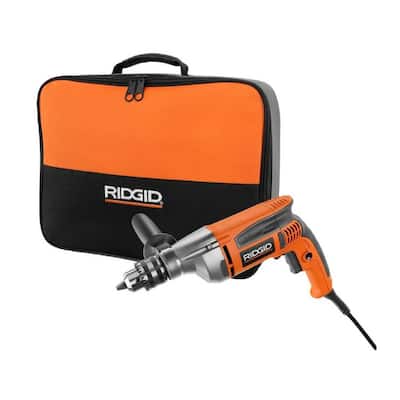 8 Amp Corded 1/2 in. Heavy-Duty Variable Speed Reversible Drill
