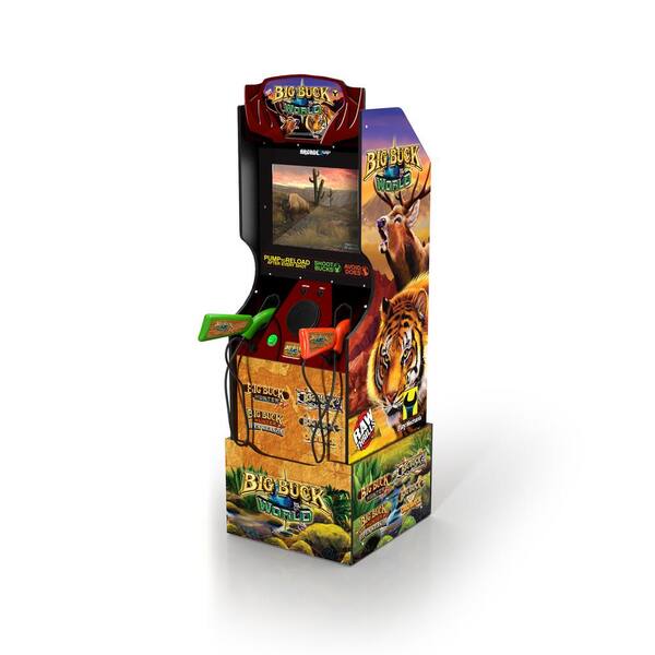 ARCADE1UP Big Buck World Arcade 195570005385 - The Home Depot