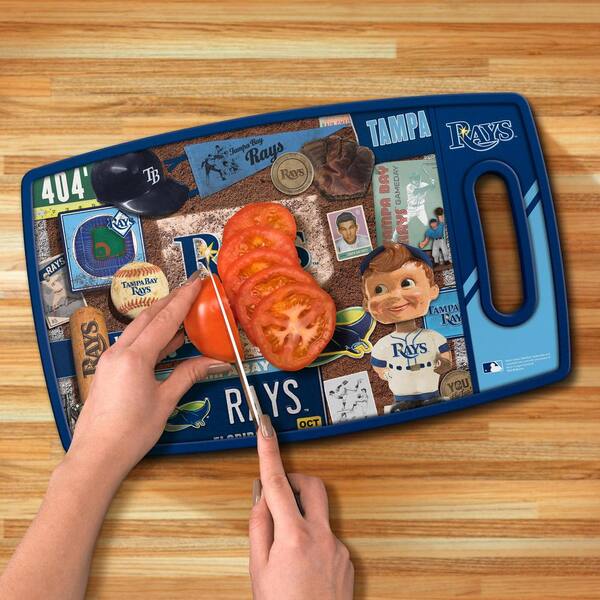 Tampa Bay Rays Team Jersey Cutting Board