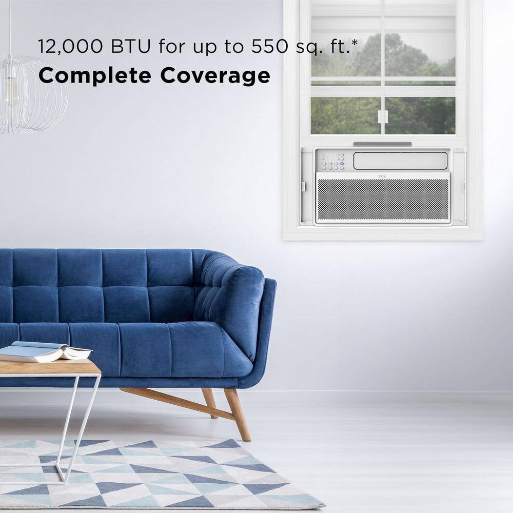 TCL 12,000 BTU Smart Inverter Window Air Conditioner with Remote