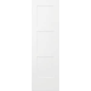 24 in. x 80 in. Birkdale White Paint Smooth Hollow Core Molded Composite Interior Door Slab