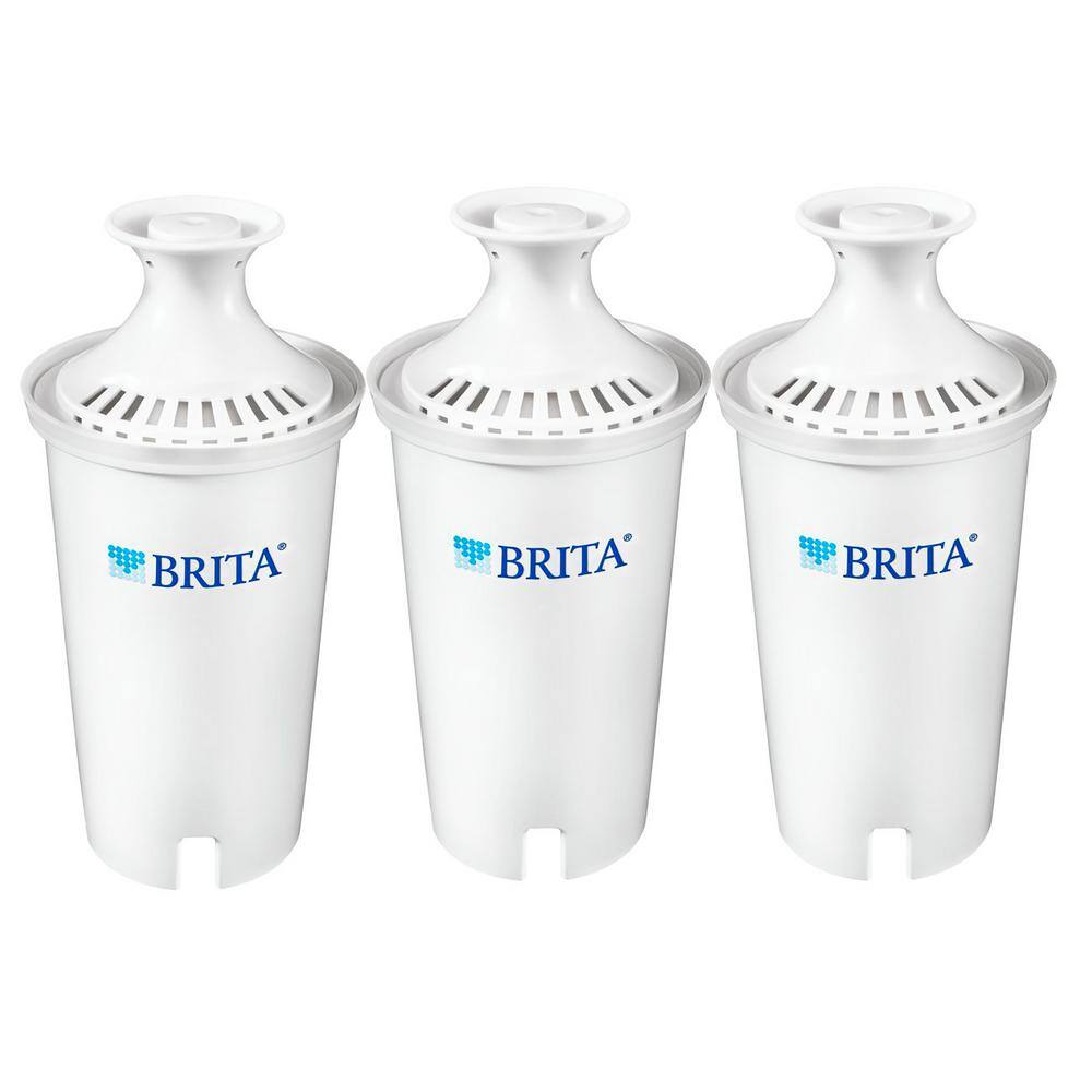 Pack of 5 Brita 35516 Replacement Filters for Drinking Water Pitchers 