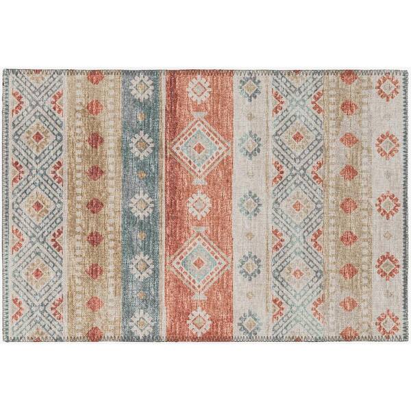 Addison Rugs Modena Canyon 1 ft. 8 in. x 2 ft. 6 in. Southwest Accent Rug