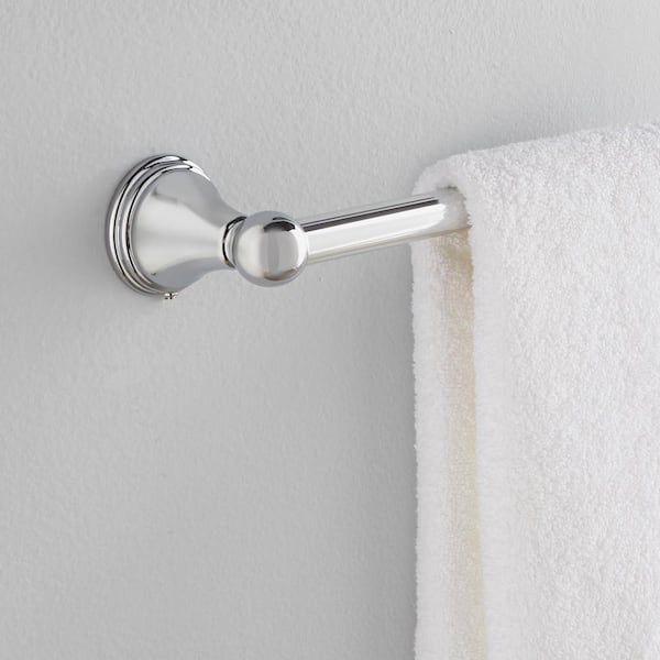 Moen DN8424CH Preston 24-Inch Bathroom Towel Bar Chrome 24 Inch