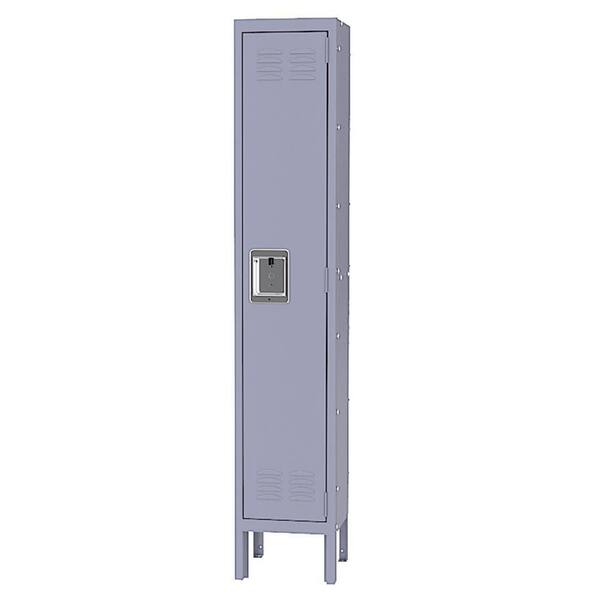 Unbranded Gray Metal Storage Locker Employees Locker