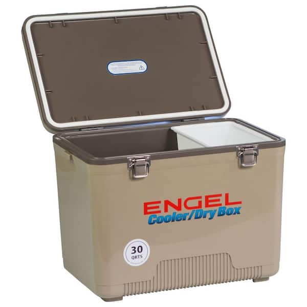 NEW 2019 ENGEL AIRTIGHT DRY BOX COOLER 30QT QUART PINK UC30P 