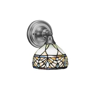 Fulton 1-Light Brushed Nickel Wall Sconce