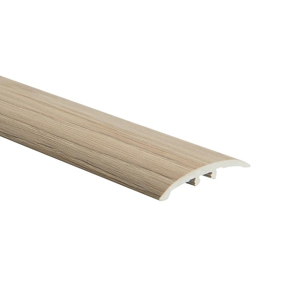 Malibu Wide Plank French Oak Berkeley 0.275 in. T x 1.85 in. W x 94.48 in. L Vinyl 3-in-1 Molding