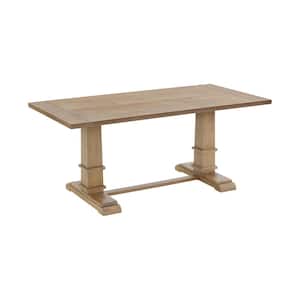 Joanna Rustic Brown Dining Table