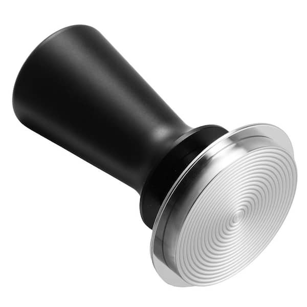 SKYSHALO Espresso Tamper 58 mm Spring Loaded 30 lbs. 1 Cup Black Espresso Machine Tamper Tool Tamper 2025 Upgrade