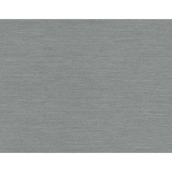 Seabrook Designs 60.75 sq. ft. Greyhound Seawave Sisal Embossed Vinyl Unpasted Wallpaper Roll